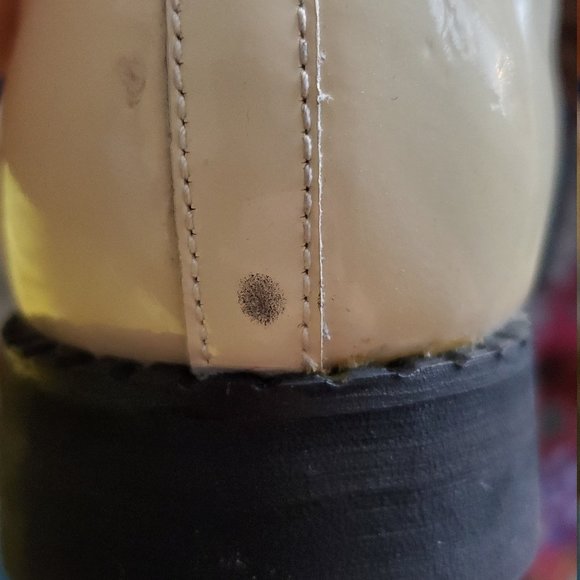 Vintage Retro ADIDAS Patent leather golf shoes. US 6.5 men/9 ladies. - Picture 7 of 8